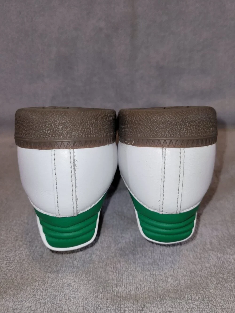 Adidas Originals Samba OG Men's Cloud White Green IG1024 Size 8 Sneakers (#2143)